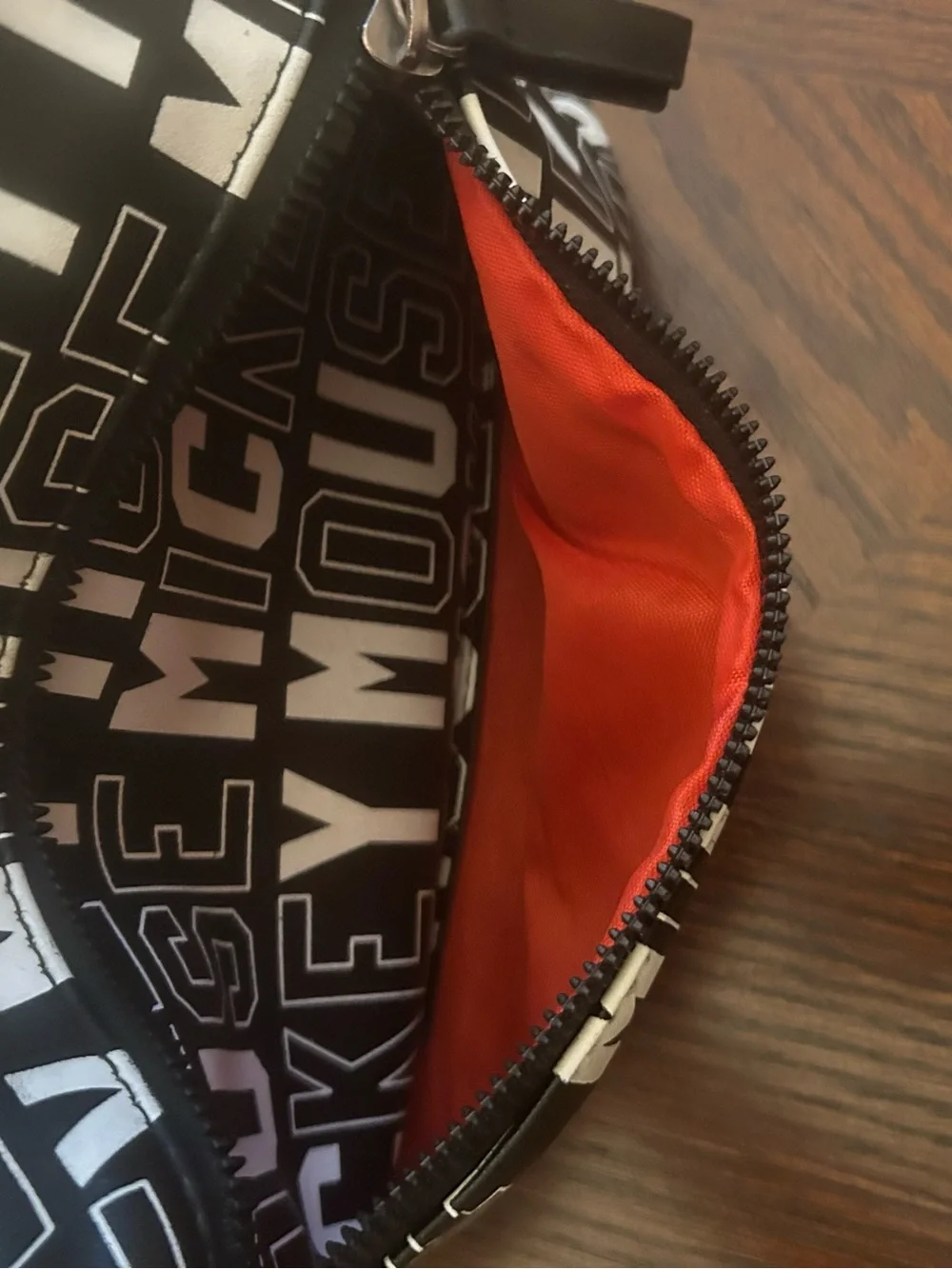 Disney Mickey Mouse Black &White Logo Print Backpack Unisex